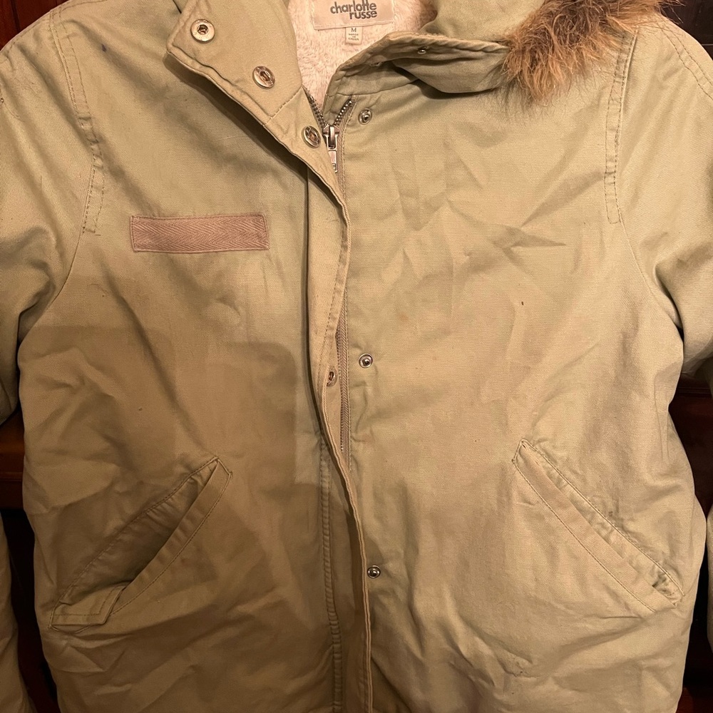 Charlotte Russe hooded jacket .